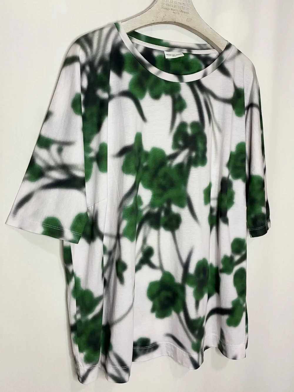 Dries Van Noten Floral Print Relaxed Fit T-Shirt - Picture 1 of 5